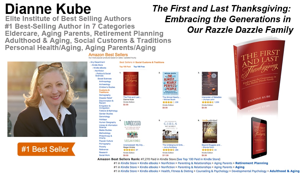 Dianne Kube Hits #1 in Seven Categories With Her New Book