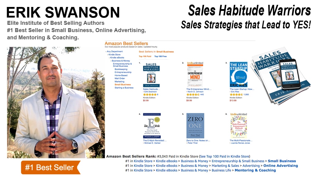 Erik Swanson Hits Five-Time #1 Amazon Best-Seller List