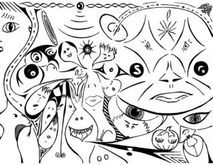 Halloween Coloring Book