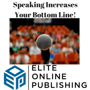 Speaking Increases Your Bottom Line