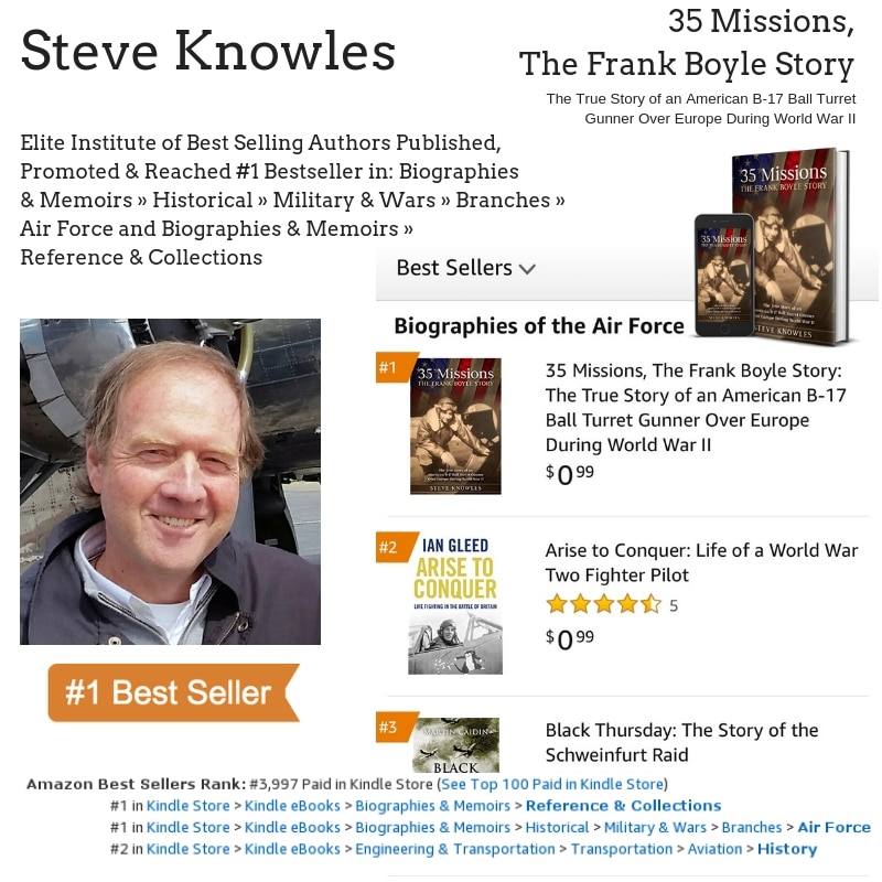 Author Steve Knowles Hits #1 Bestseller List on Amazon