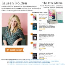 Author Lauren Golden Hits #1 Bestseller on Amazon Author Lauren Golden Hits #1 Bestseller on Amazon