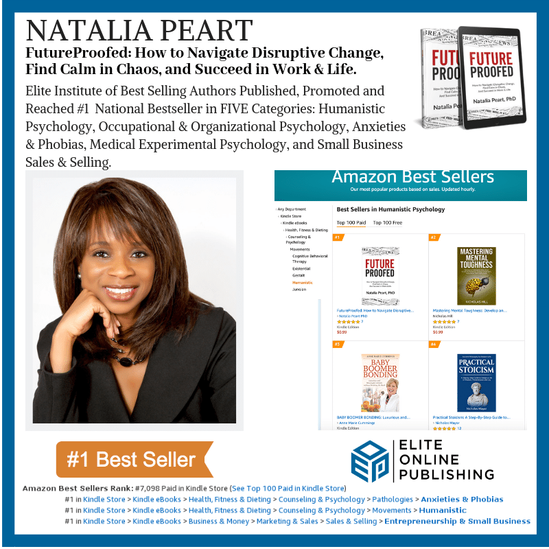 Author Natalia Peart PhD Hits #1 Bestseller on Amazon