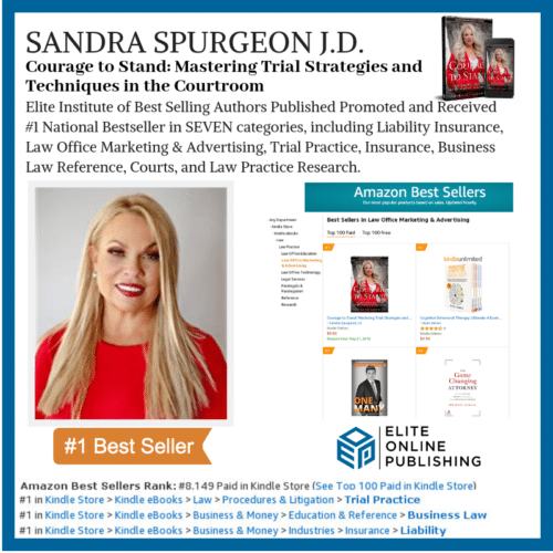 Author Sandra Spurgeon Hits 1 Bestseller on Amazon Book Publishing