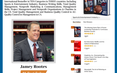 Author Jamey Rootes achieves #1 International Bestseller With His New Book