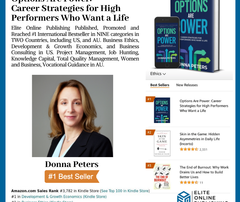 Author Donna Peters hits #1 International Bestseller on Amazon