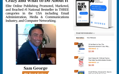 #1 National Bestselling Author Sam George reaches the Bestseller List on Amazon with His Book “I’ll Get Back to You”