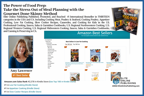 #1 International Bestselling Author Amy Lawrence – The Power of Food Prep