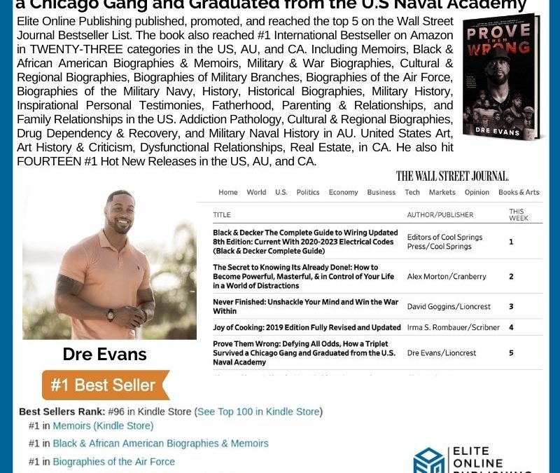 Wall Street Journal Bestselling Author Dre Evans – Prove Them Wrong