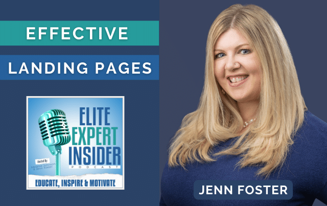 The Power of Effective Landing Pages with Jenn Foster