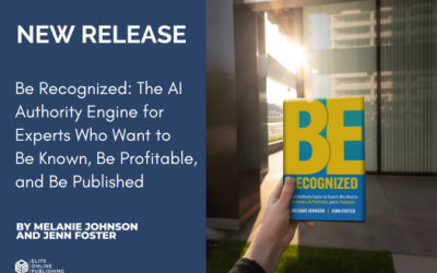 [Book Release] Be Recognized by Melanie Johnson and Jenn Foster