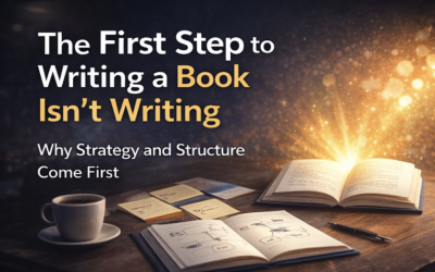 The First Step to Writing a Book Isn’t Writing