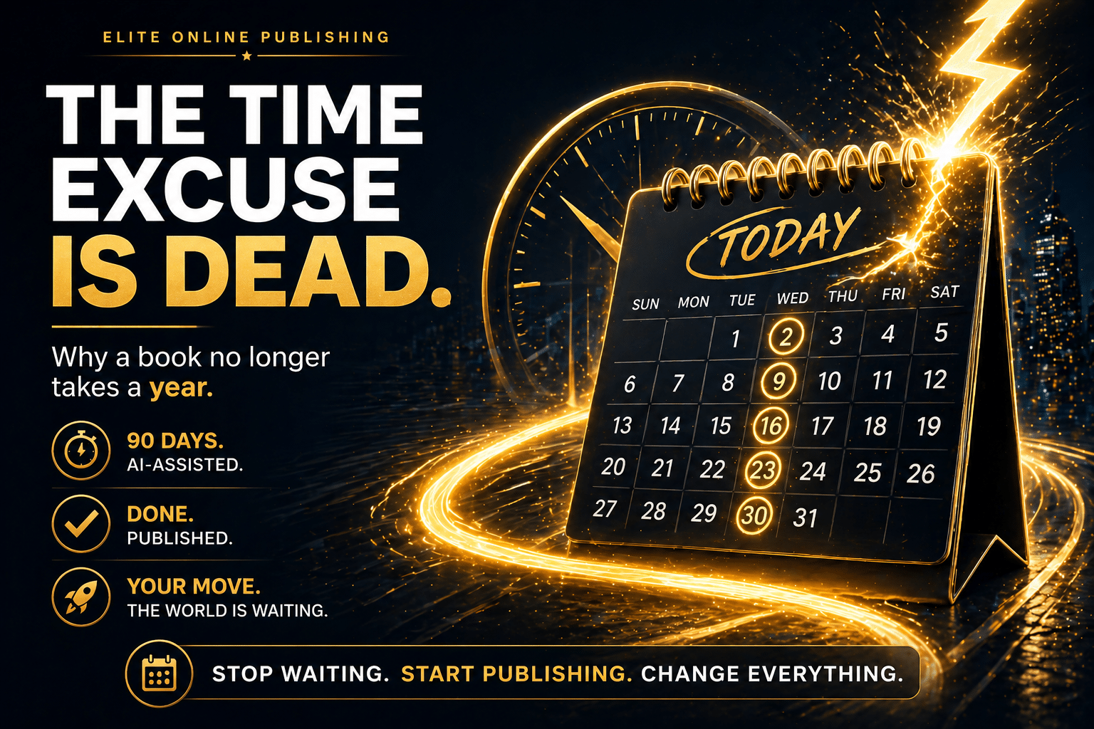 Why a book no longer takes a year
